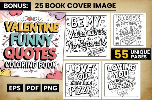 Download Valentine Funny Quotes Coloring Pages - Premium Resources