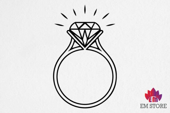 Download Wedding Ring, Engagement Ring SVG - Wedding Collection