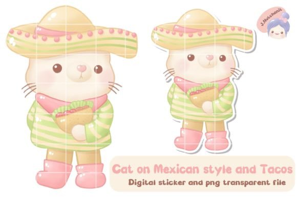 Download Cat on Mexican Style and Tacos - Premium Resources